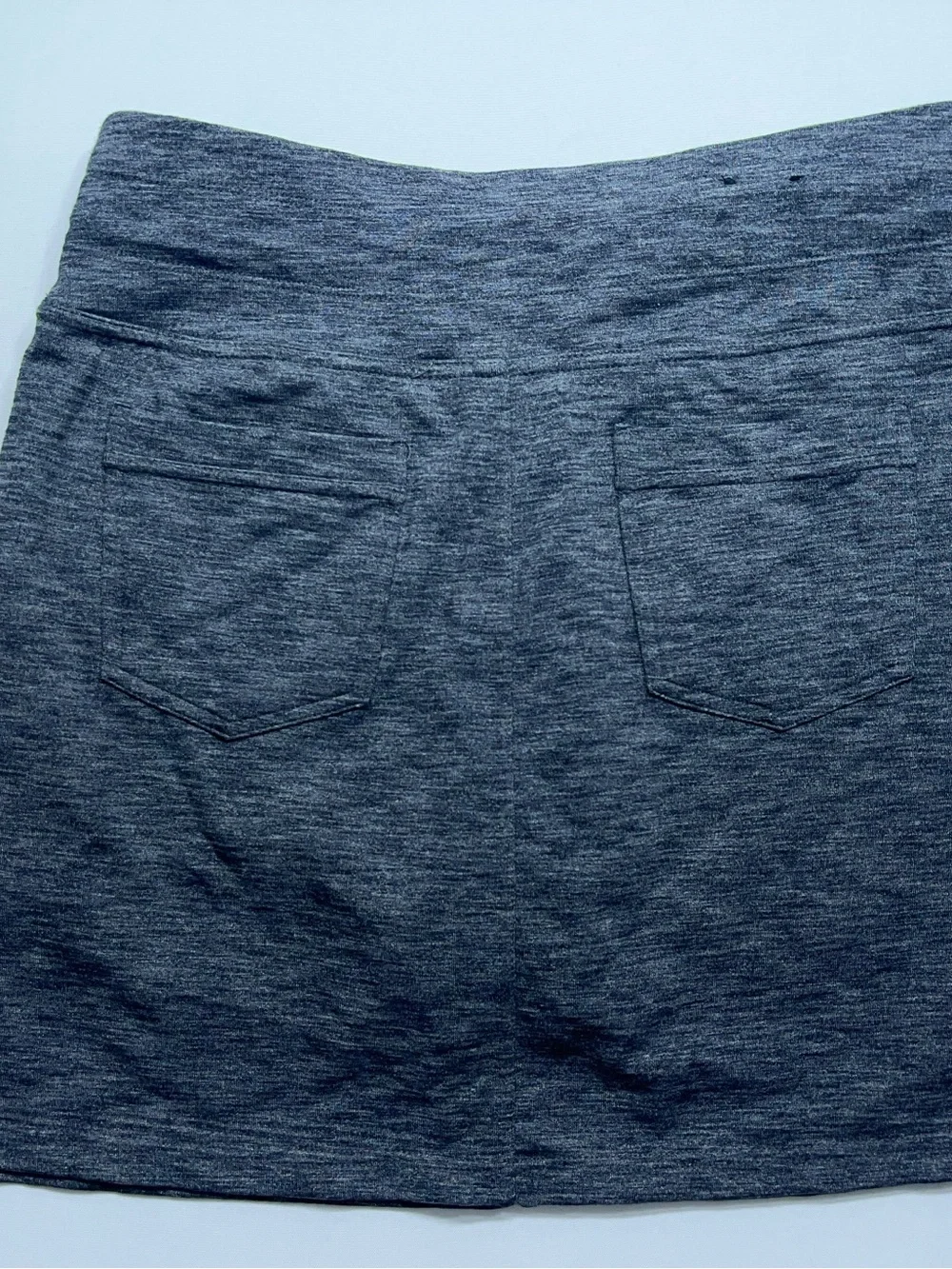Kuhl FreeFlex Skorts Womens Size Small Outdoor Heather Gray Lined Zip Pockets